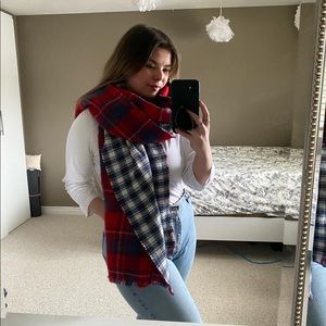 Abercrombie Checkered Scarf